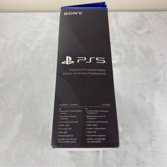 Sony Playstation 5 Digital Slim Console 1TB CFI-2015 Complete Box W/Controller - Picture 10 of 15